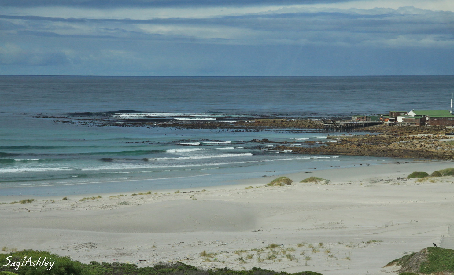 Plage de sable blanc