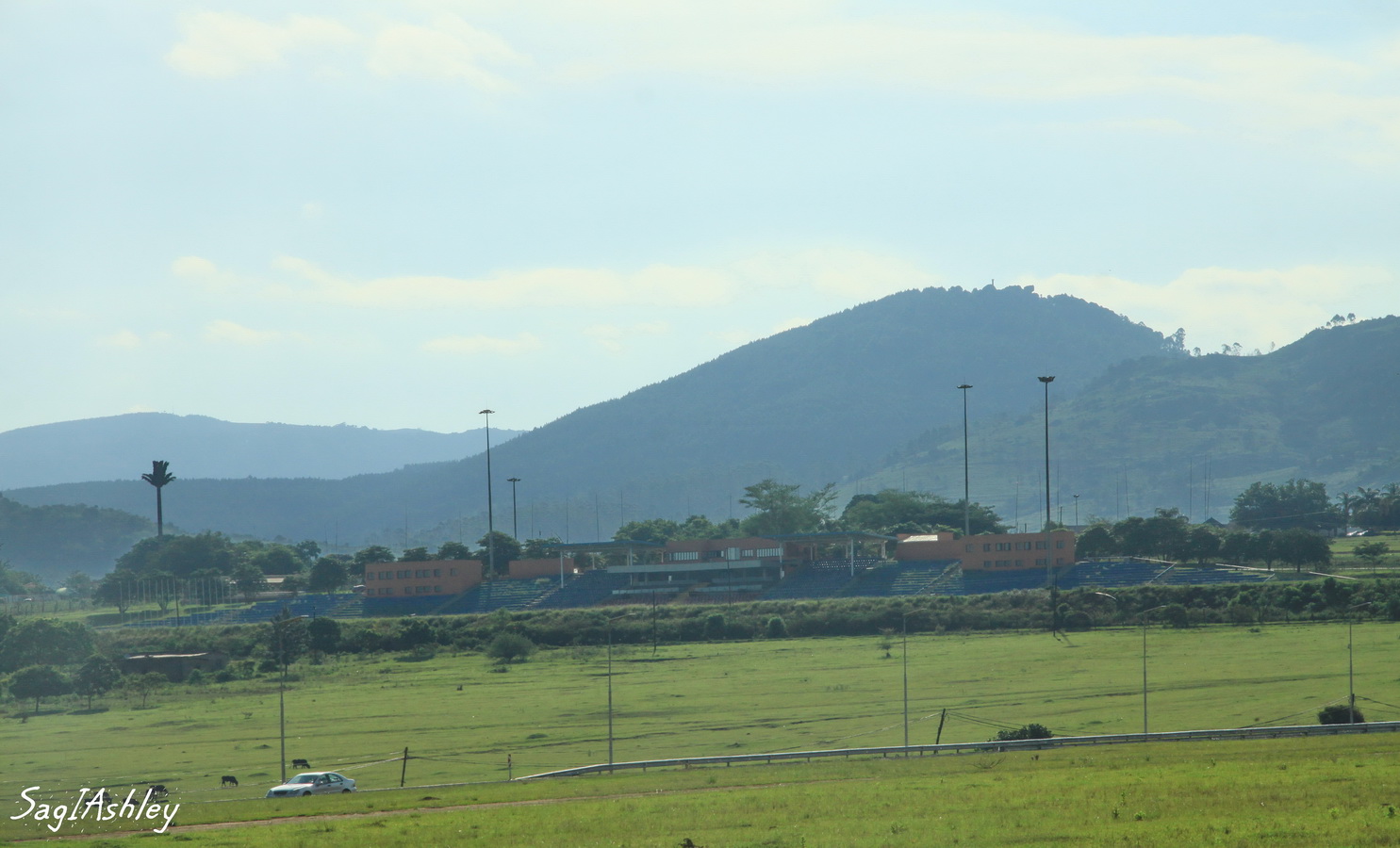 Stade de Mswati III roi du Swaziland